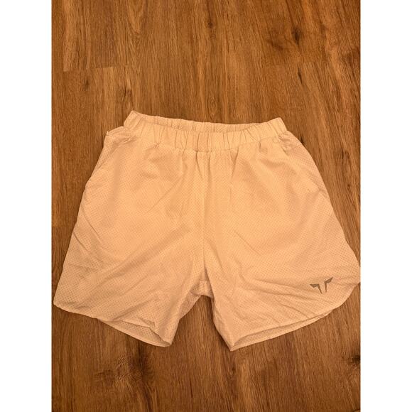 Squat Wolf White Shorts with Compression Size Medium - Picture 1 of 3